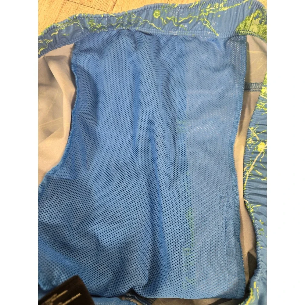 The North Face Mens Wander Short XXL Blue Lime Green NF0A535QIRE-XXL-REG